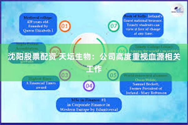 沈阳股票配资 天坛生物：公司高度重视血源相关工作