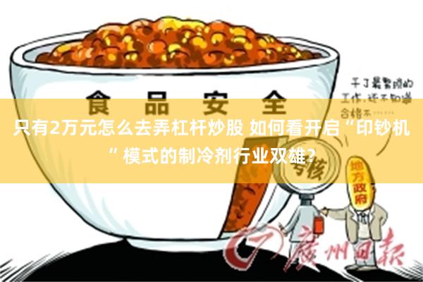 只有2万元怎么去弄杠杆炒股 如何看开启“印钞机”模式的制冷剂行业双雄？