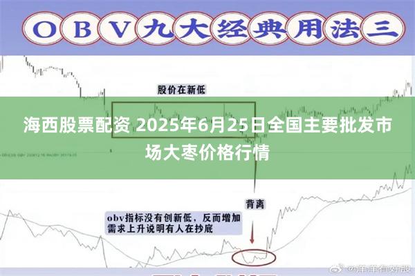 海西股票配资 2025年6月25日全国主要批发市场大枣价格行情