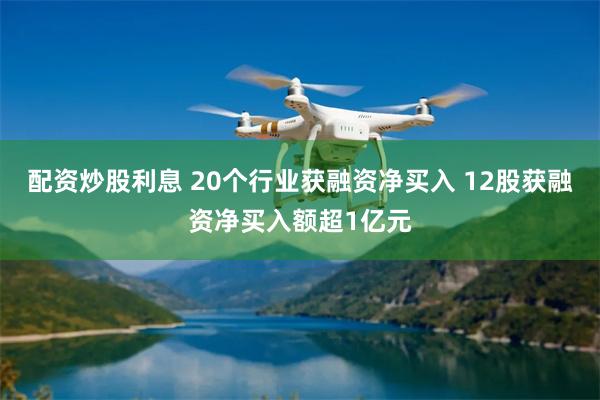 配资炒股利息 20个行业获融资净买入 12股获融资净买入额超1亿元