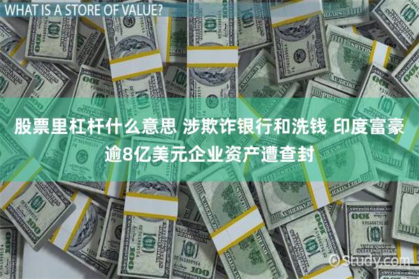 股票里杠杆什么意思 涉欺诈银行和洗钱 印度富豪逾8亿美元企业资产遭查封